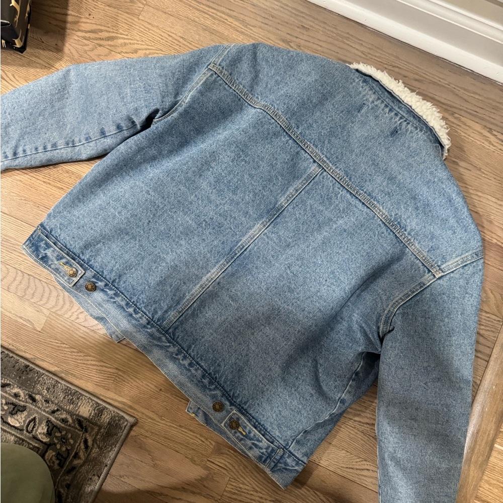 Shearling Jean Jacket - image 3
